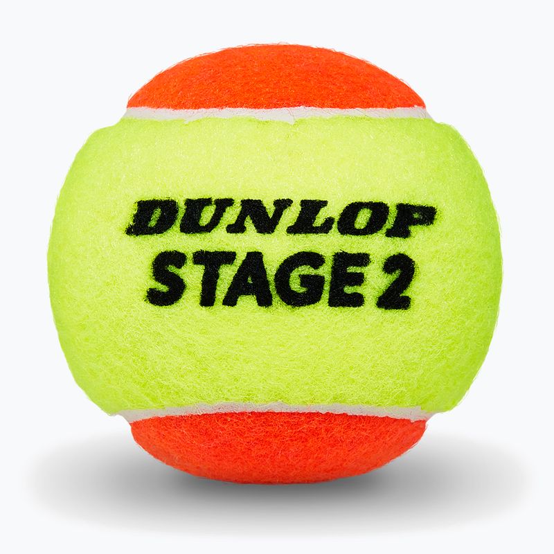 Tenisové lopty Dunlop Stage 2 3 pack orange 3
