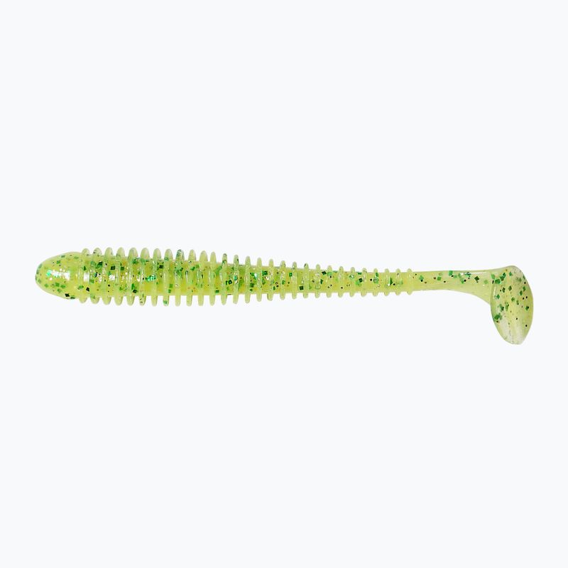 Keitech Swing Impact 8 kusov chartreuse lime shad gumová nástraha 4560262636172