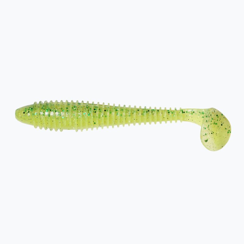 Keitech Swing Impact Fat 6 ks chartreuse lime shad gumová nástraha 4560262636325