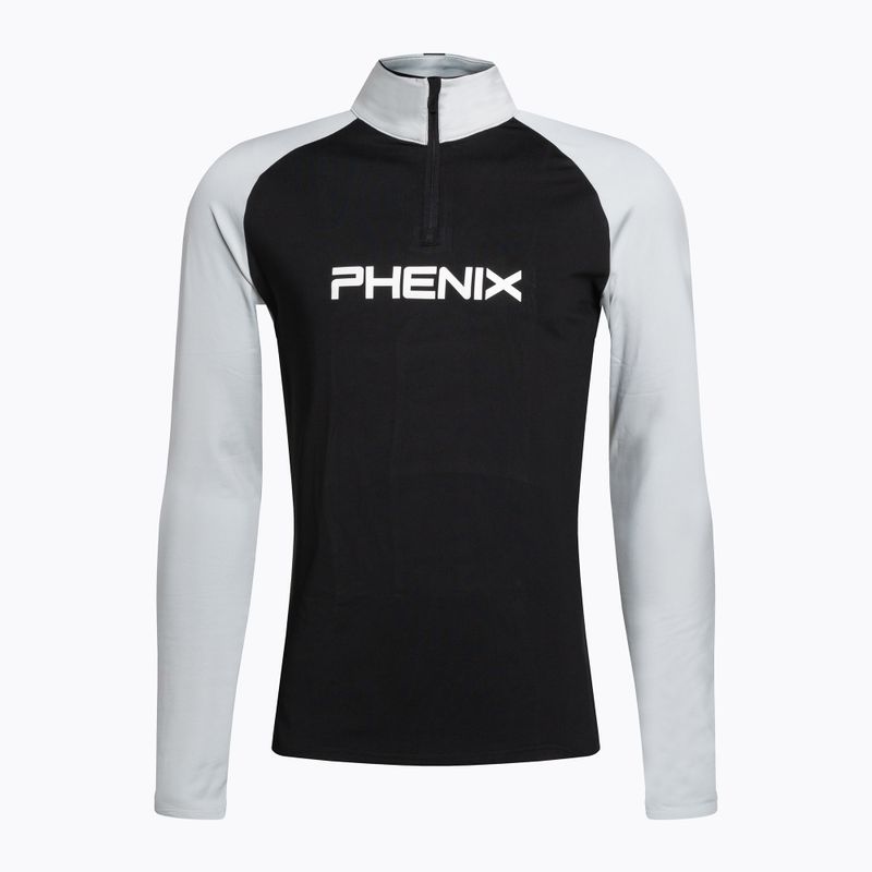 Pánska lyžiarska mikina Phenix Retro70 black ESM22LS12