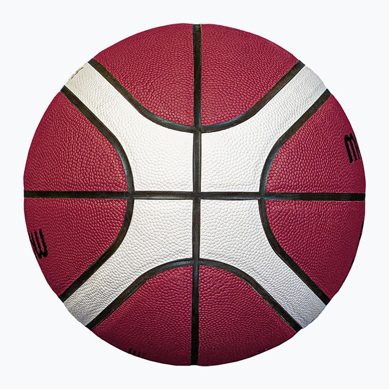 Basketbalová lopta Molten B5G4050 FIBA ​​brown veľkosť 5 3