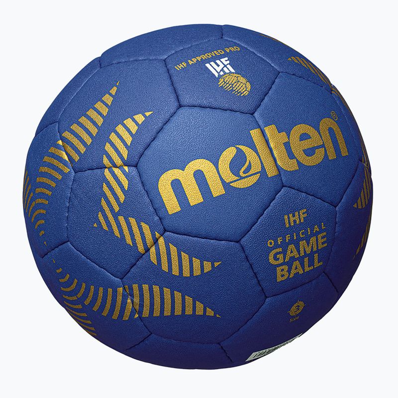 Lopta na hádzanú Molten H3A5000-B IHF OFFICIAL BALL blue veľkosť 3 3