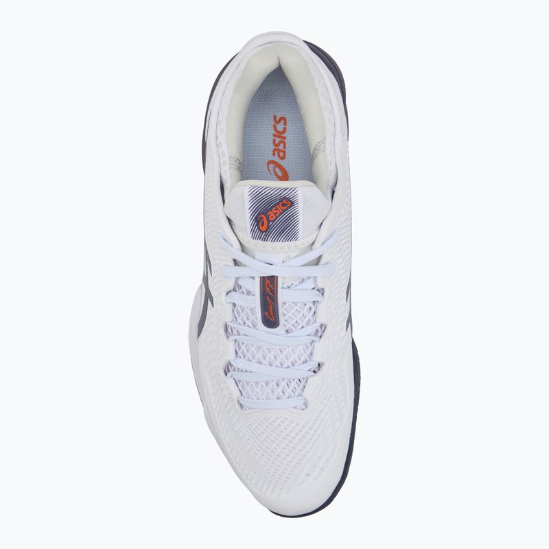 Pánske tenisové topánky ASICS Court FF 3 Clay white/greyish purple 5