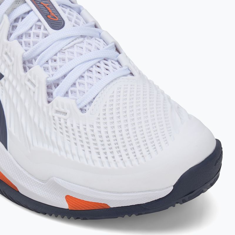 Pánske tenisové topánky ASICS Court FF 3 Clay white/greyish purple 7