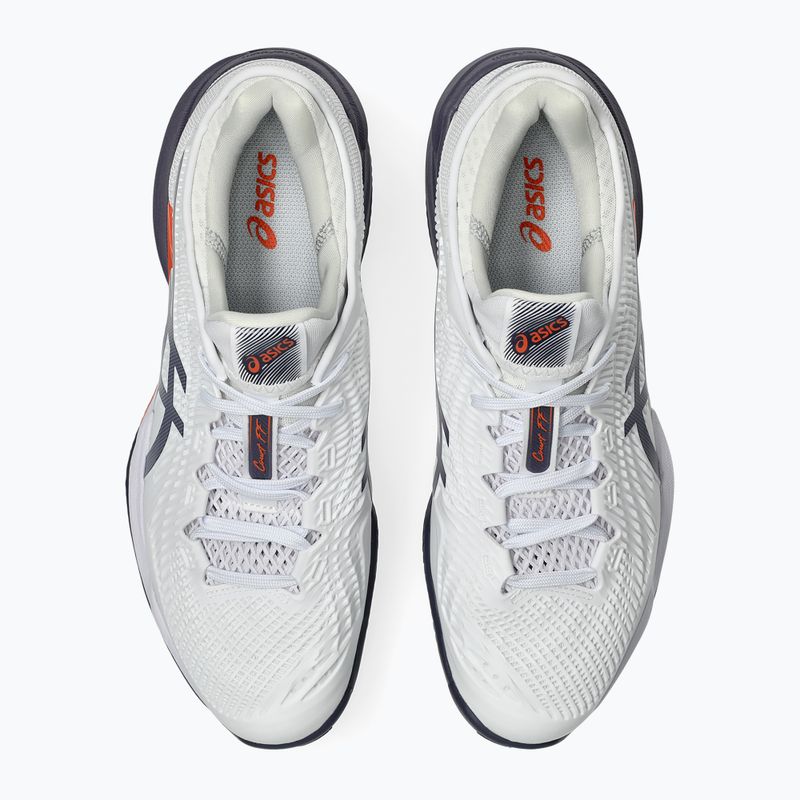 Pánske tenisové topánky ASICS Court FF 3 Clay white/greyish purple 12
