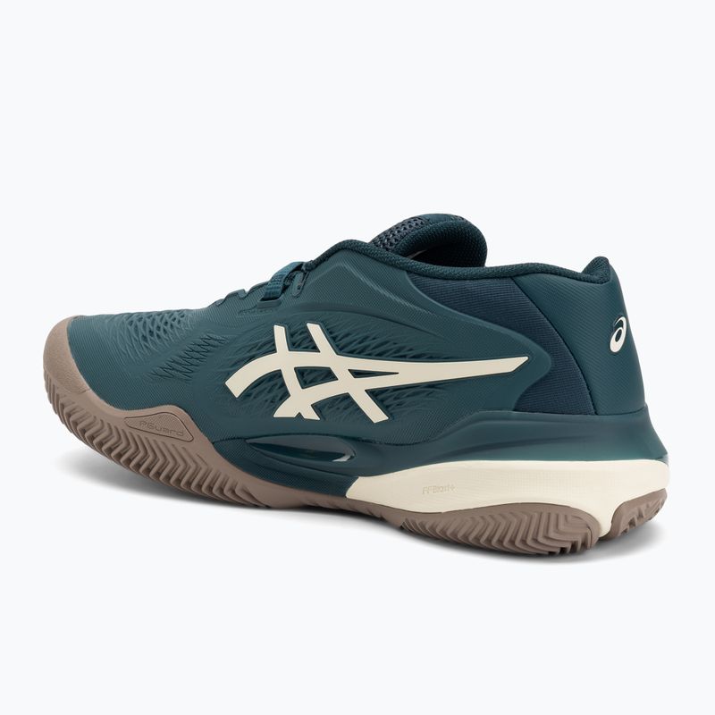 Pánska tenisová obuv  ASICS Gel-Resolution X Clay saxon green/ birch 3