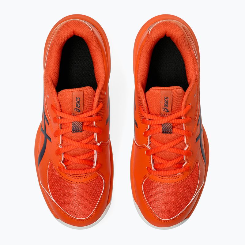Detské tenisové topánky ASICS Gel-Game 10 GS Clay Jr nova orange/indigo fog 5