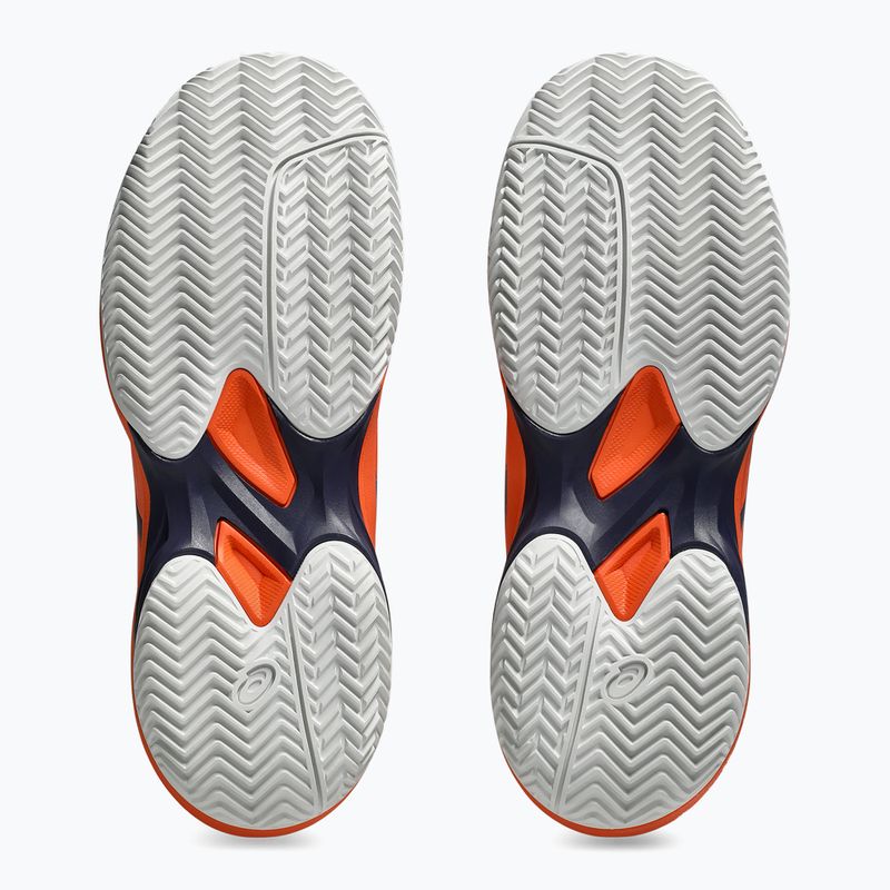 Detské tenisové topánky ASICS Gel-Game 10 GS Clay Jr nova orange/indigo fog 6