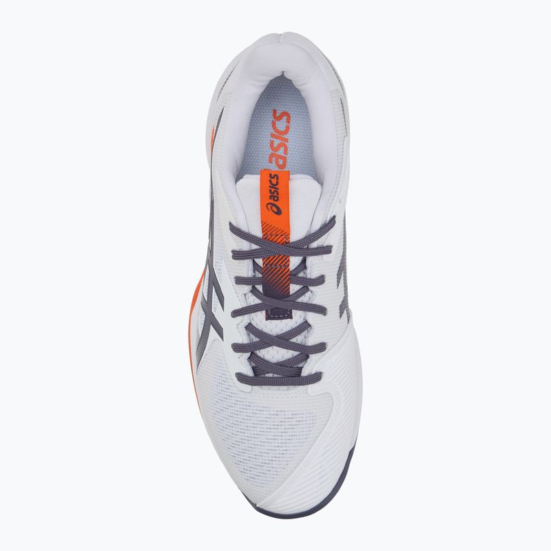 Pánska tenisová obuv ASICS Solution Speed FF 3 Clay white/ greyish purple 5