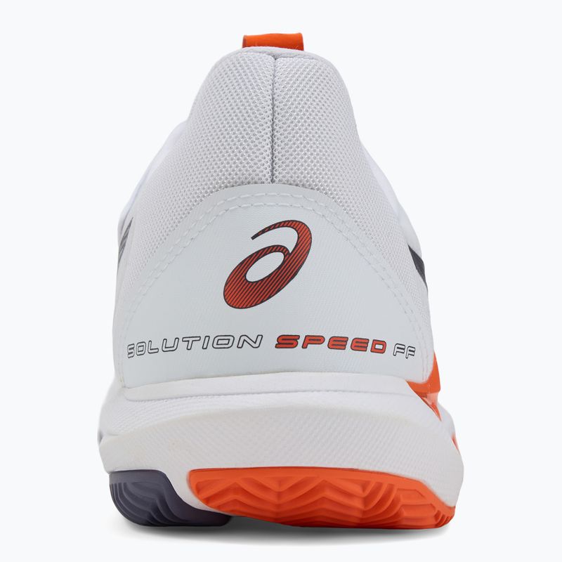 Pánska tenisová obuv ASICS Solution Speed FF 3 Clay white/ greyish purple 6