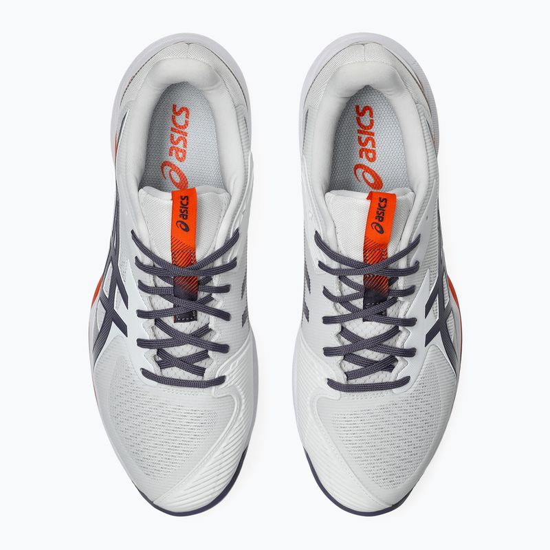 Pánska tenisová obuv ASICS Solution Speed FF 3 Clay white/ greyish purple 12