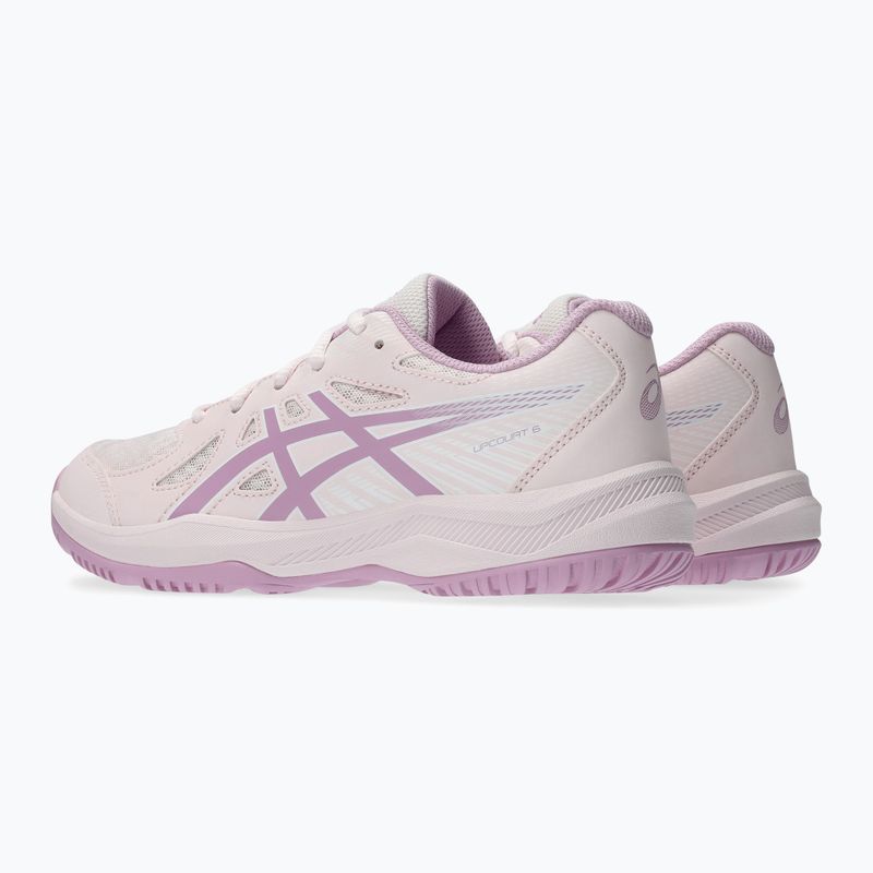 Detská obuv ASICS Upcourt 6 GS bledoružová/svetlá bbe 4