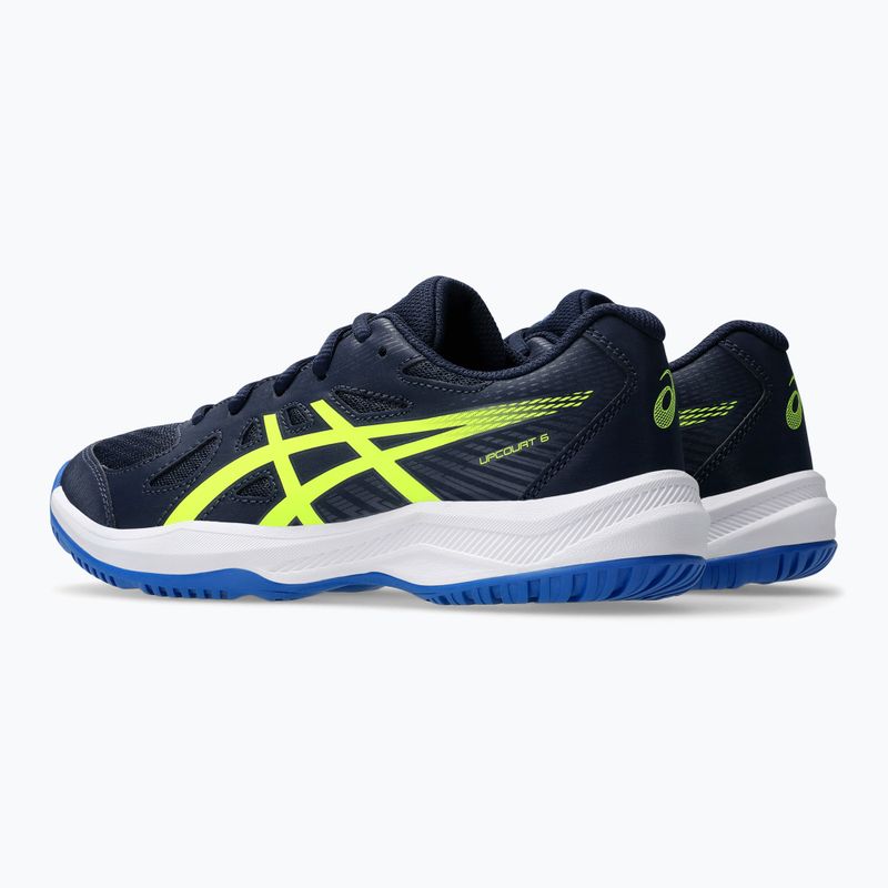 Detská obuv ASICS Upcourt 6 GS midnight/safety yellow 4