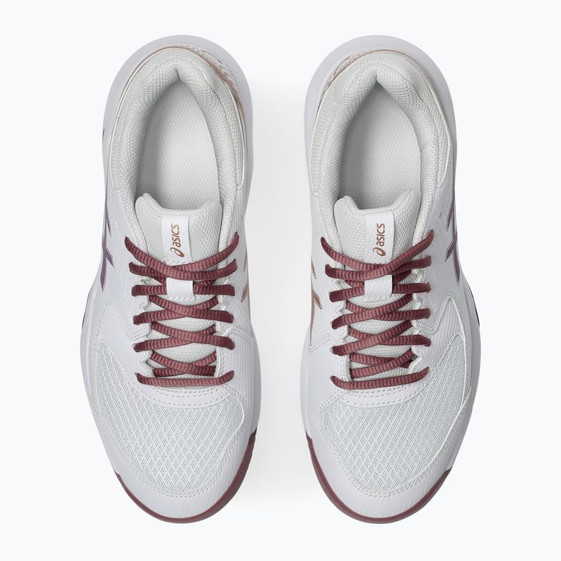Dámske topánky na padel ASICS Gel-Dedicate 8 Padel W white/dark ube 12