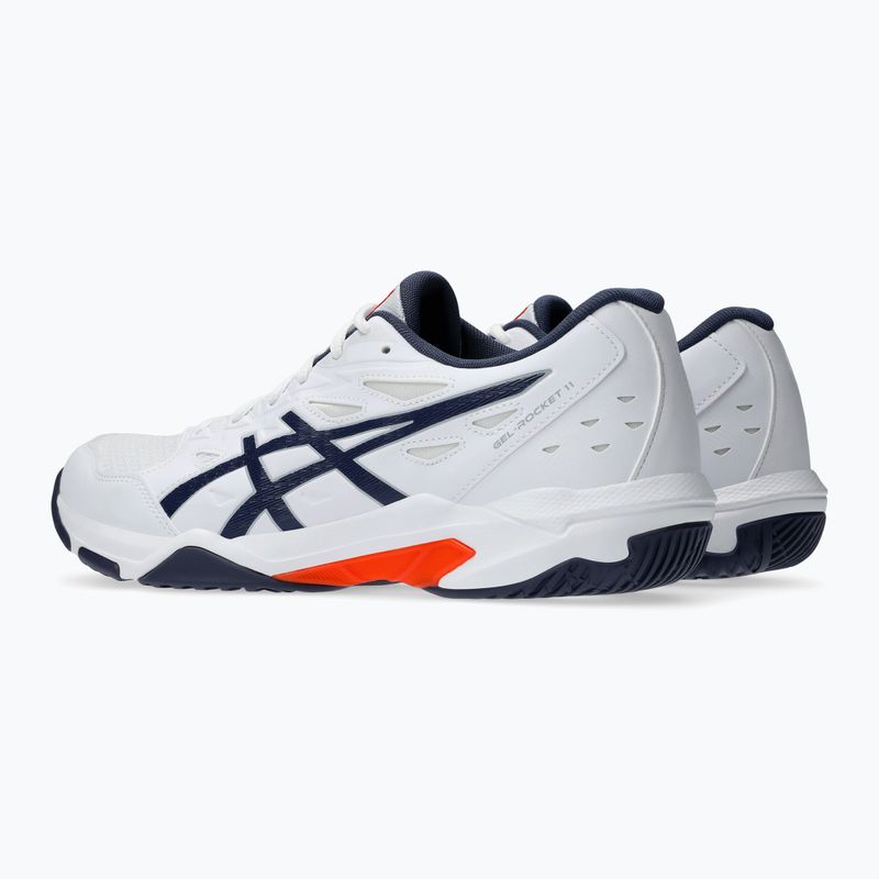 ASICS pánska obuv Gel-Rocket 11 white/indigo fog 4