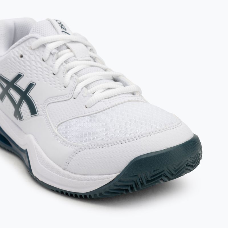 Pánske tenisové topánky ASICS Gel-Dedicate 8 Clay white/saxon green 7