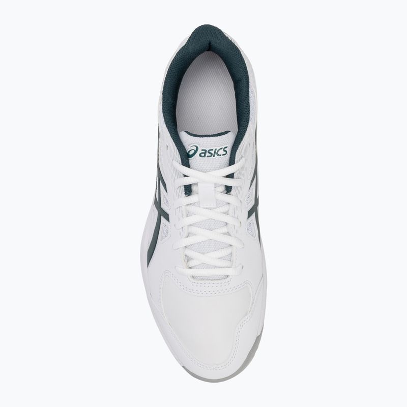 Pánske tenisové topánky ASICS Court Slide 4 white/saxon green 5