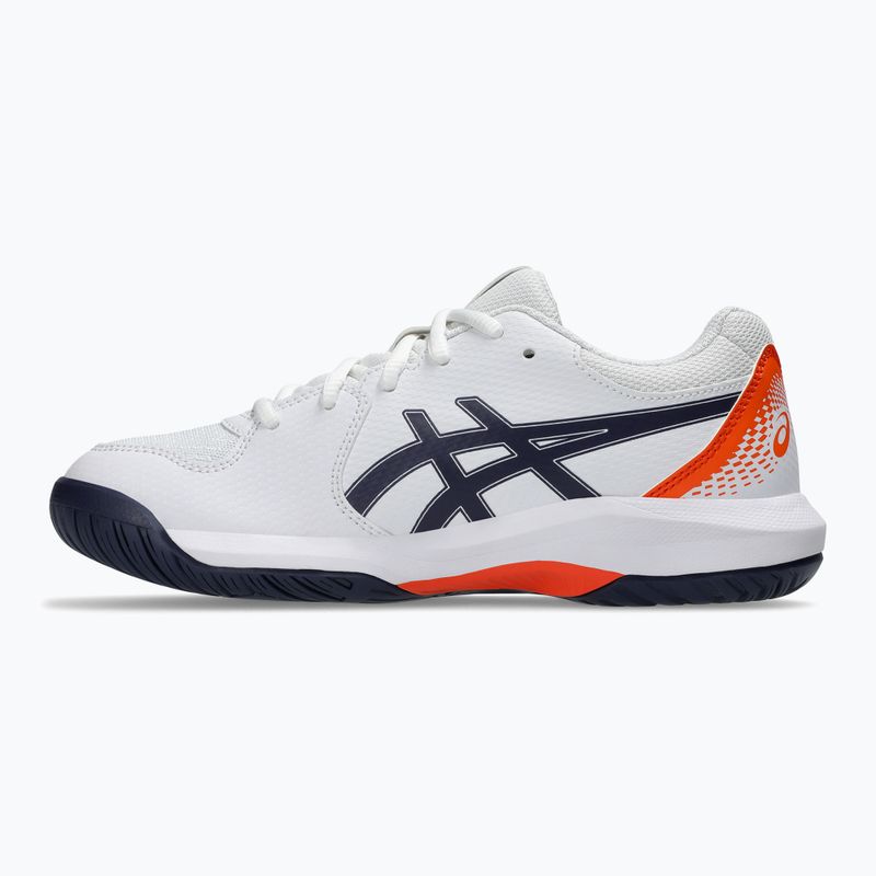 Detské tenisové topánky ASICS Gel-Dedicate 8 GS Jr white/indigo fog 2