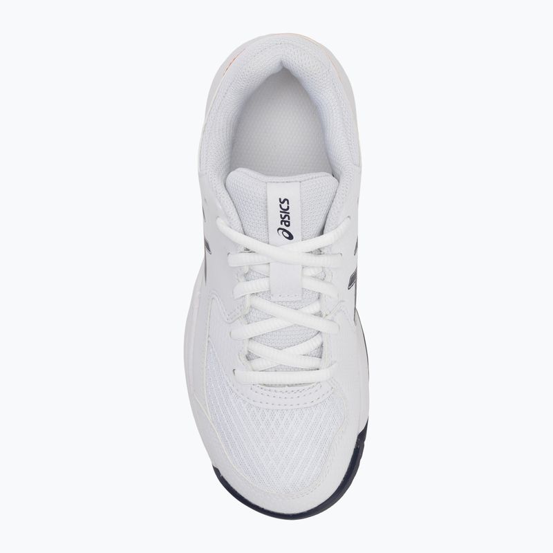 Detské tenisové topánky ASICS Gel-Dedicate 8 GS Jr white/indigo fog 5
