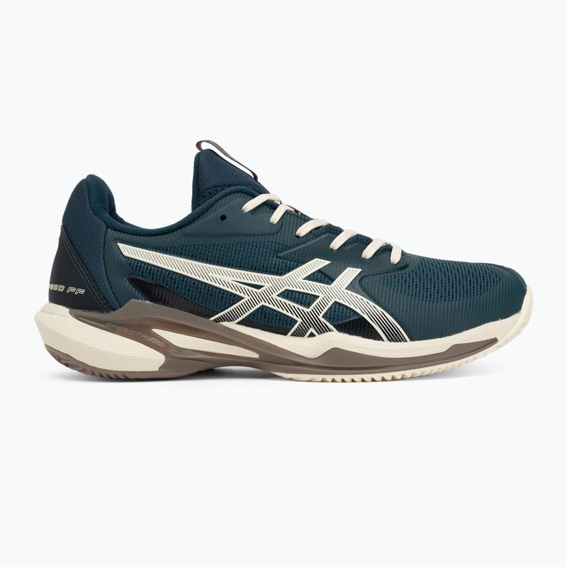 Pánska tenisová obuv  ASICS Solution Speed FF 3 Clay saxon green/ birch 2