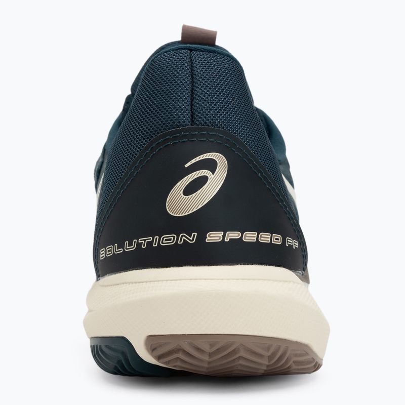 Pánska tenisová obuv  ASICS Solution Speed FF 3 Clay saxon green/ birch 6