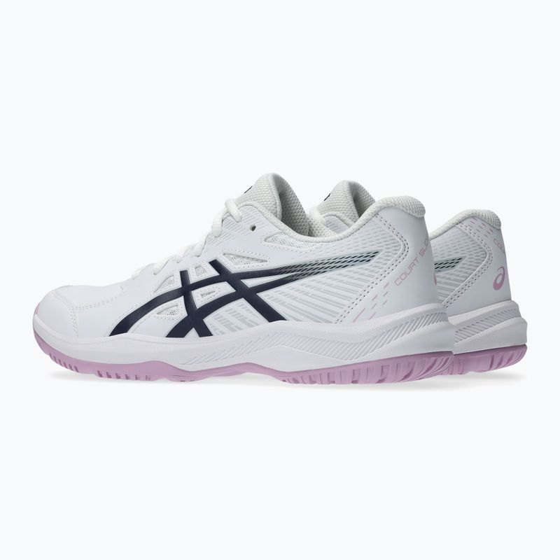 Dámska tenisová obuv ASICS Court Slide 4 white/indigo fog 11