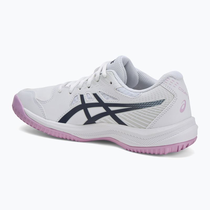 Dámska tenisová obuv ASICS Court Slide 4 white/indigo fog 3