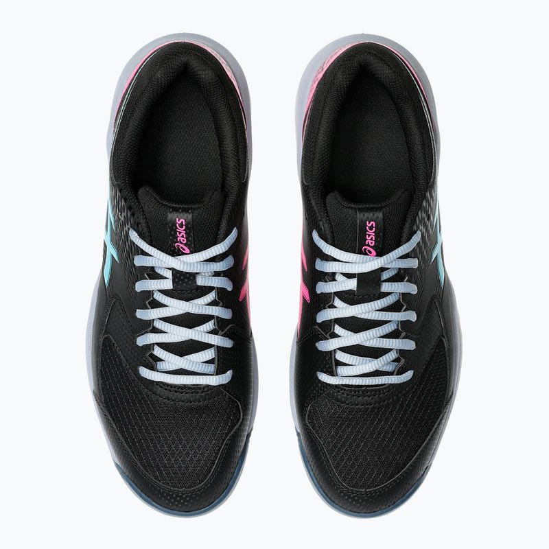 Pánske topánky na padel ASICS Gel-Dedicate 8 black/energy aqua 5