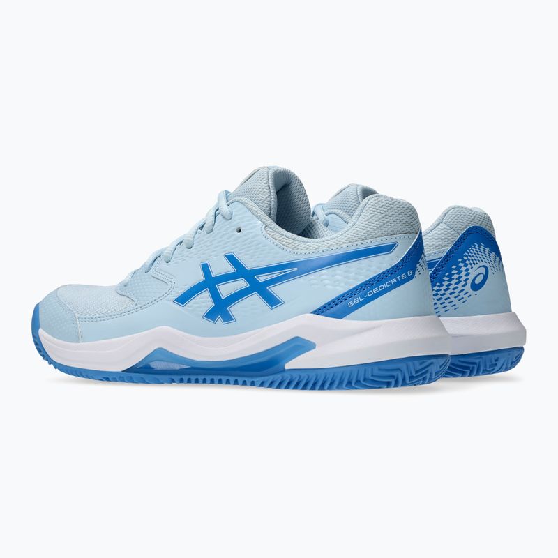 Dámska tenisová obuv ASICS Gel-Dedicate 8 Clay light blue/blue coast 4