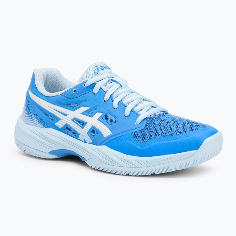 Dámske topánky na squash ASICS Gel-Court Hunter 3 blue coast/white