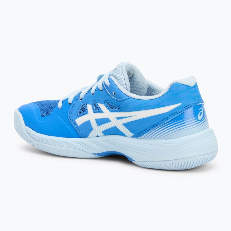 Dámske topánky na squash ASICS Gel-Court Hunter 3 blue coast/white 3