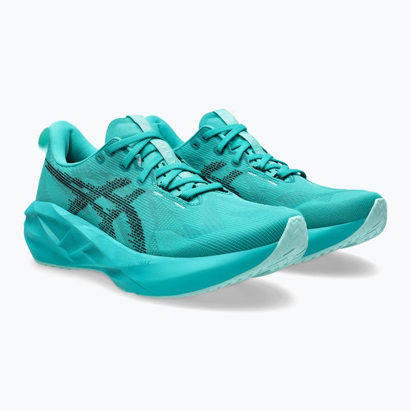 ASICS Novablast 5 wave pánska bežecká obuv teal/black 3