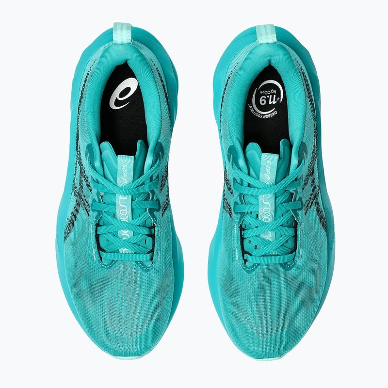 ASICS Novablast 5 wave pánska bežecká obuv teal/black 5