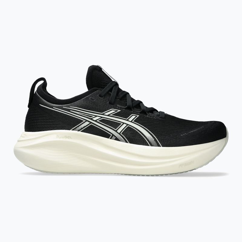 Pánske bežecké topánky ASICS Gel-Nimbus 27 black/lake grey 8