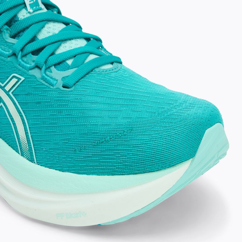 Dámske bežecké topánky ASICS Gel-Nimbus 27 wave teal/illuminate mint 7