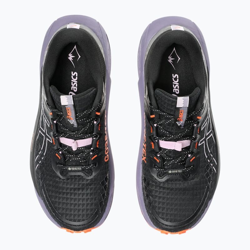 Dámske bežecké topánky ASICS Gel-Trabuco 13 GTX black/light ube 12