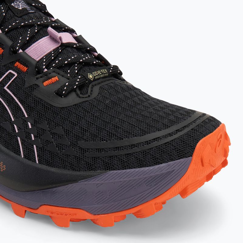 Dámske bežecké topánky ASICS Gel-Trabuco 13 GTX black/light ube 7