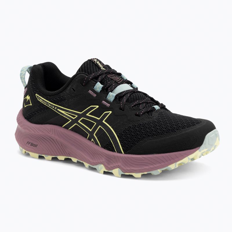 Dámska bežecká obuv ASICS Trabuco Terra 2 black/huddle yellow