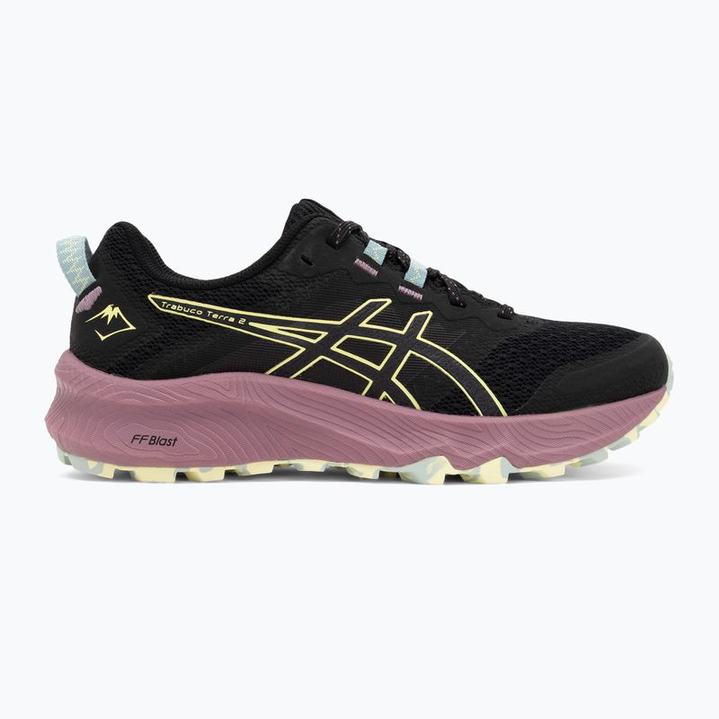 Dámska bežecká obuv ASICS Trabuco Terra 2 black/huddle yellow 2