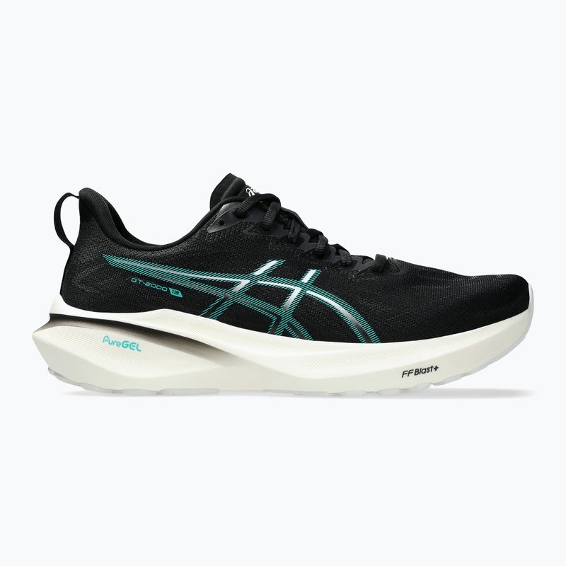 Pánska bežecká obuv ASICS GT-2000 13 black/wave teal 8