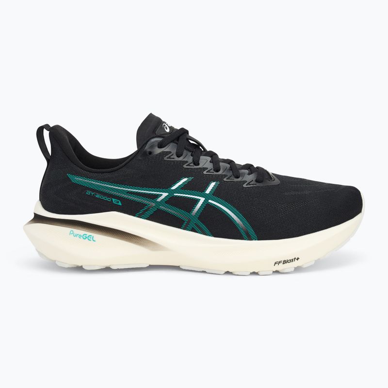 Pánska bežecká obuv ASICS GT-2000 13 black/wave teal 2