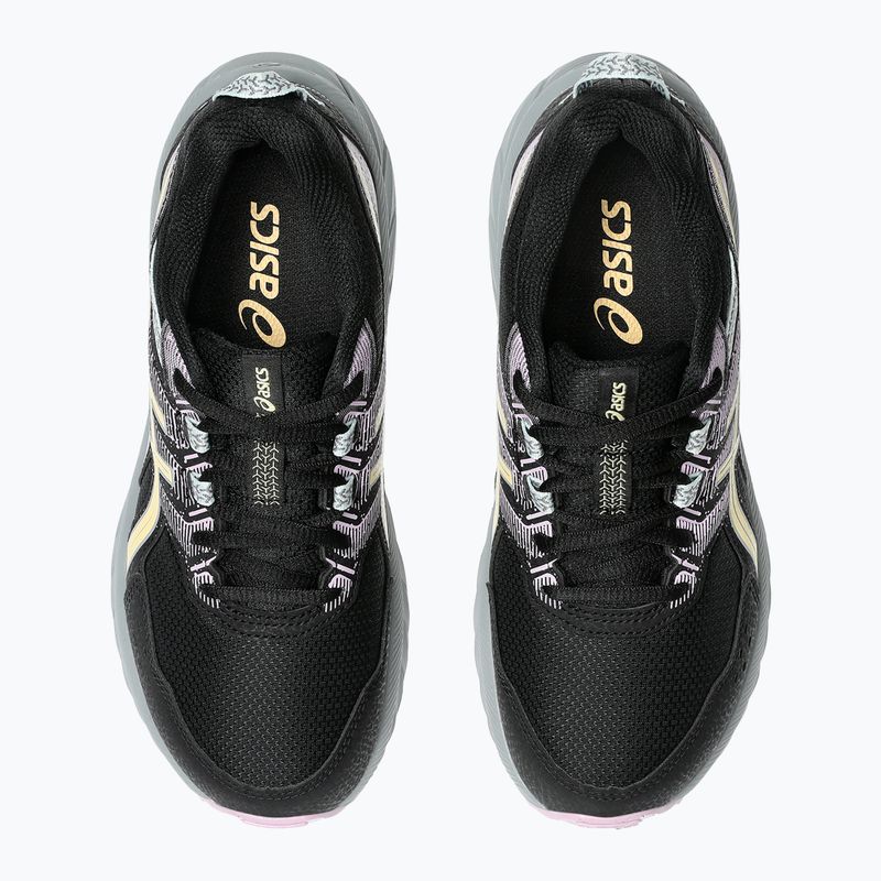 Detské bežecké topánky ASICS Gel-Venture 9 GS black/light orange 5