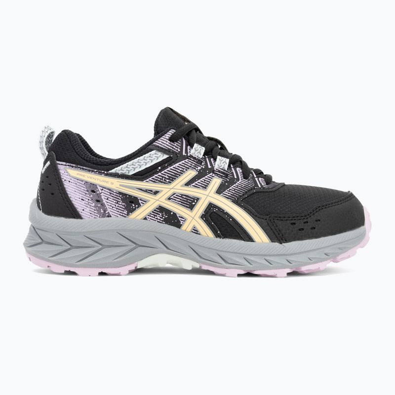 Detské bežecké topánky ASICS Gel-Venture 9 GS black/light orange 2