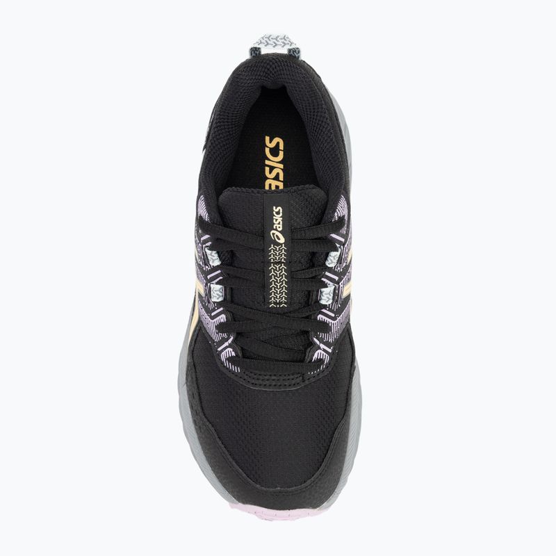 Detské bežecké topánky ASICS Gel-Venture 9 GS black/light orange 5
