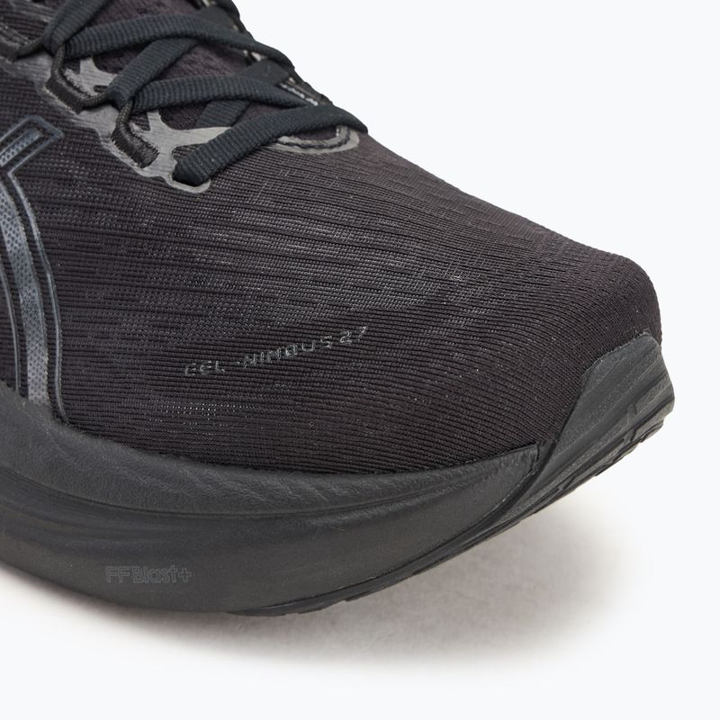 Dámske bežecké topánky ASICS Gel-Nimbus 27 black/graphite grey 7