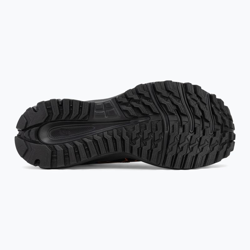 Pánske bežecké topánky ASICS Trail Scout 3 black/nova orange 4