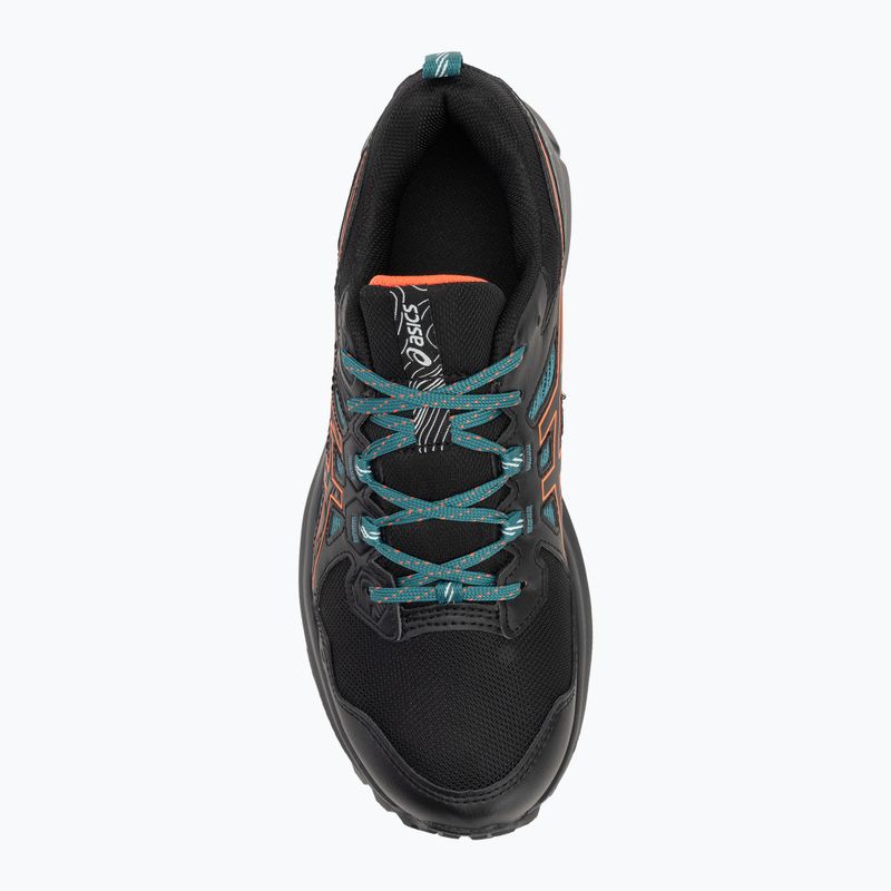 Pánske bežecké topánky ASICS Trail Scout 3 black/nova orange 5