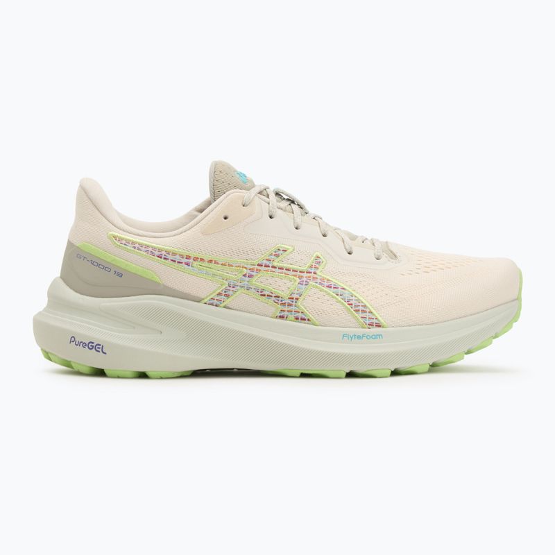 Pánske bežecké topánky ASICS GT-1000 13 TR nature bathing/lime green 2