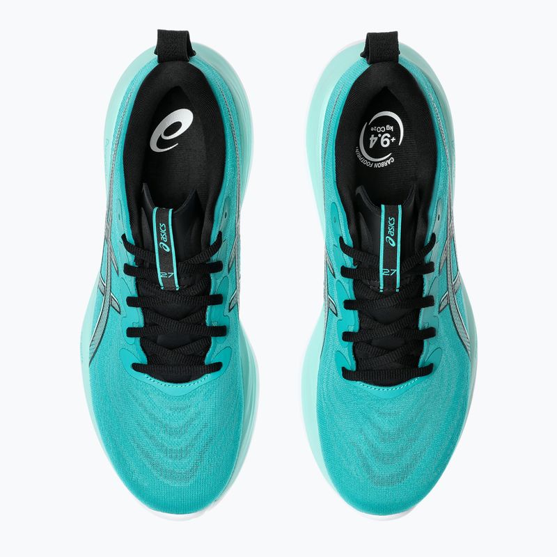 Pánske bežecké topánky ASICS Gel-Cumulus 27 wave teal/illuminate mint 5
