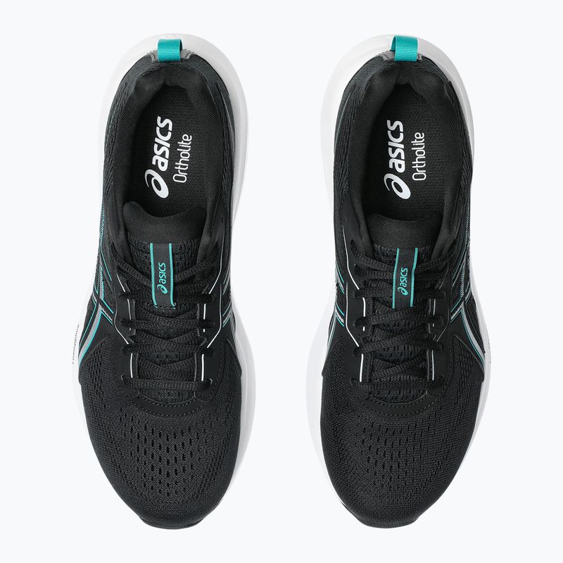 Pánske bežecké topánky ASICS Gel-Contend 9 black/wave teal 12